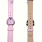 フェルゥ カーフ（ワニ型押し）チャーム付き ピンク 16mm イメージ2