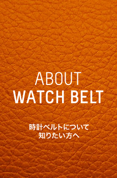 ABOUT WATCH BELT | 時計ベルトについて知りたい方へ